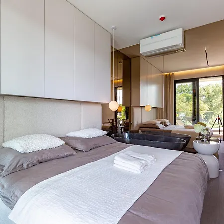 Omega Prestige # 5 Private Pool & Jacuzzi & Sauna & Gym & Access Ольштын